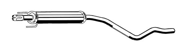 Centre Muffler 05.167