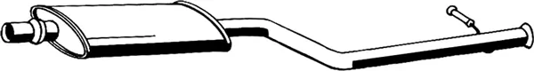 Centre Muffler 09.064