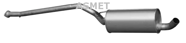 Centre Muffler 07.215