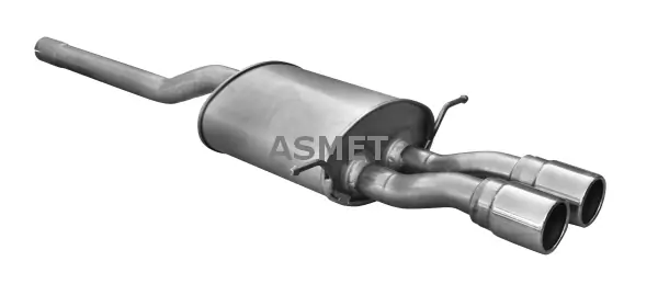 ASMET 12.044 Rear Muffler