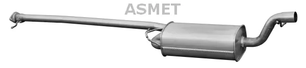 Centre Muffler 07.154