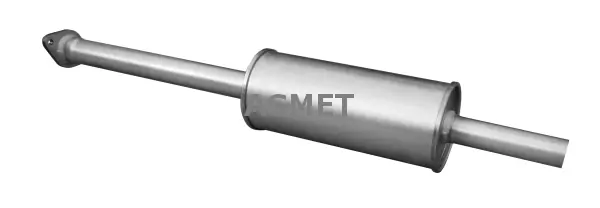 Centre Muffler 07.258