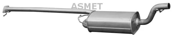 Centre Muffler 07.153