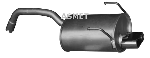 Rear Muffler 16.085