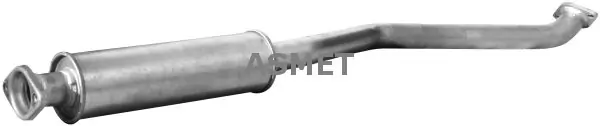 ASMET 25.009 Centre Muffler
