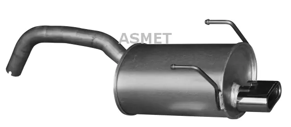 Rear Muffler 16.091