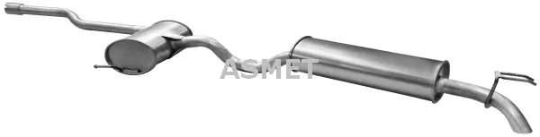 Rear Muffler 16.076