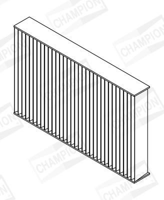 CHAMPION CCF0140C Filter, cabin air