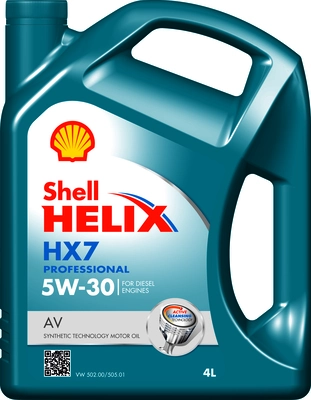 Engine Oil Helix HX7 Professional AV 5W-30 550046649