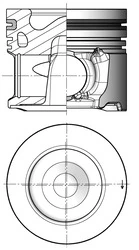 KOLBENSCHMIDT 41792600 Piston