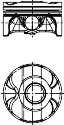 KOLBENSCHMIDT 40420600 Genuine