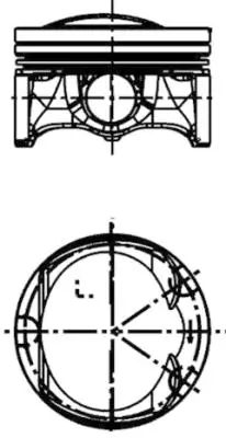 KOLBENSCHMIDT 40251600 Genuine
