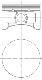 KOLBENSCHMIDT 94294601 Piston