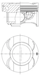 KOLBENSCHMIDT 41790600 Piston