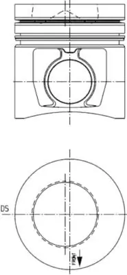 KOLBENSCHMIDT 99676601 Piston