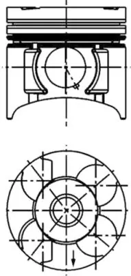 KOLBENSCHMIDT 40392600 Original