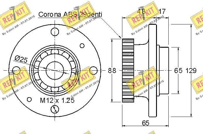 ELRING 133.330 Gasket, timing case