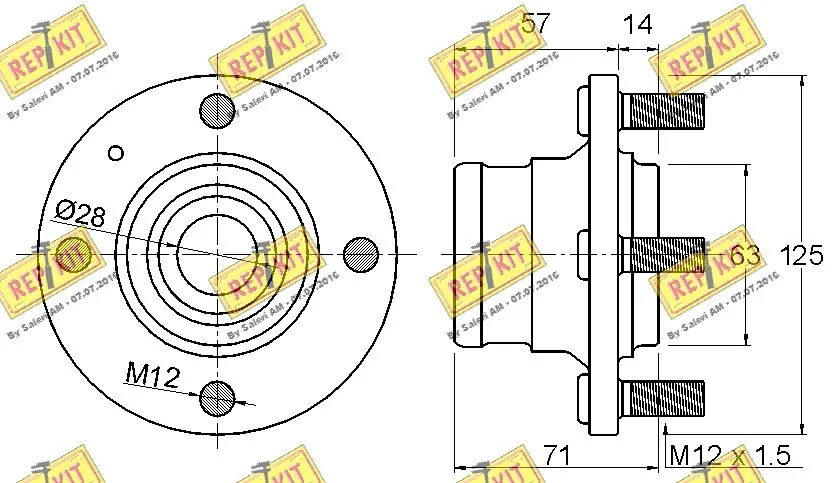 ELRING 131.900 Gasket Kit, crankcase