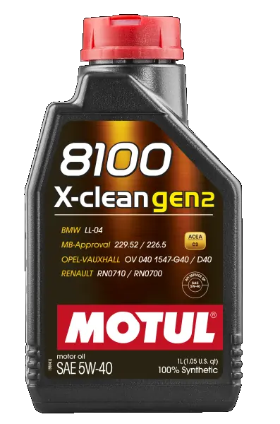 Engine Oil 8100 X-CLEAN GEN2 5W-40 109761