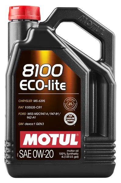 Engine Oil 8100 ECO-LITE 0W-20 108535