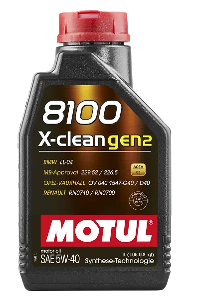 Engine Oil 8100 X-CLEAN GEN2 5W-40 110530