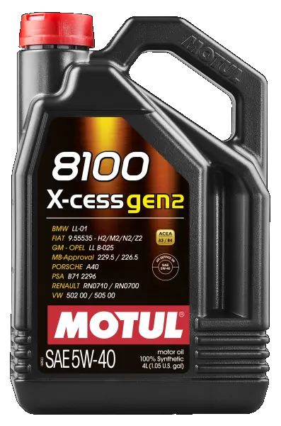 Engine Oil 8100 X-CESS GEN2 5W-40 109775