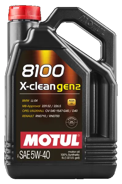 Engine Oil 8100 X-CLEAN GEN2 5W-40 109762