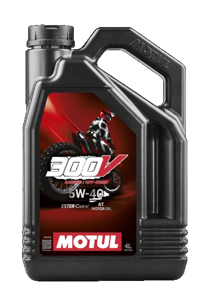 Engine Oil 300V FACTORY LINE OFF ROAD 5W-40 4T 104135