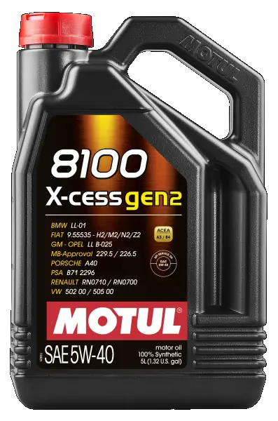 Engine Oil 8100 X-CESS GEN2 5W-40 109776