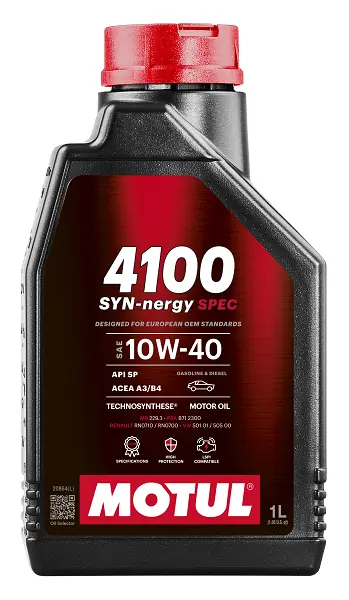Engine Oil 4100 SYN-NERGY SPEC 10W-40 112890