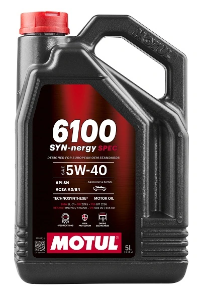 Engine Oil 6100 SYN-NERGY SPEC 5W-40 112927