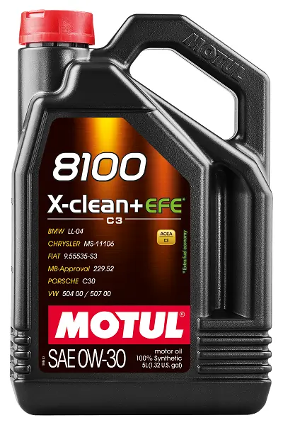 Engine Oil 8100 X-CLEAN+ EFE 0W-30 111678