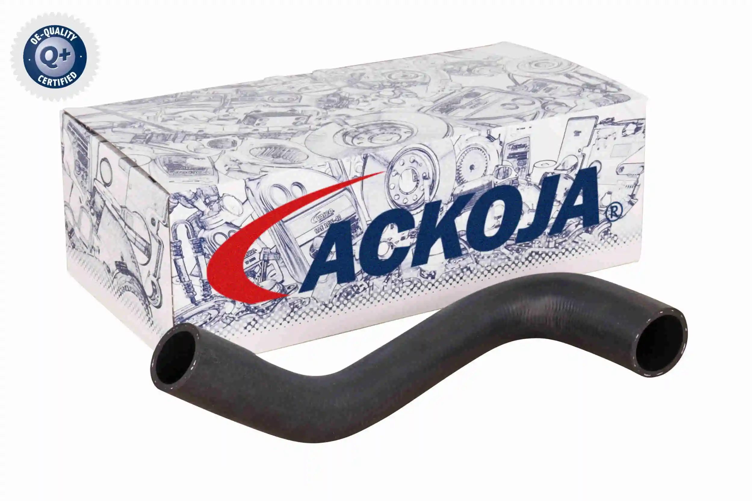 Radiator Hose Q+, original equipment manufacturer quality A32-1602