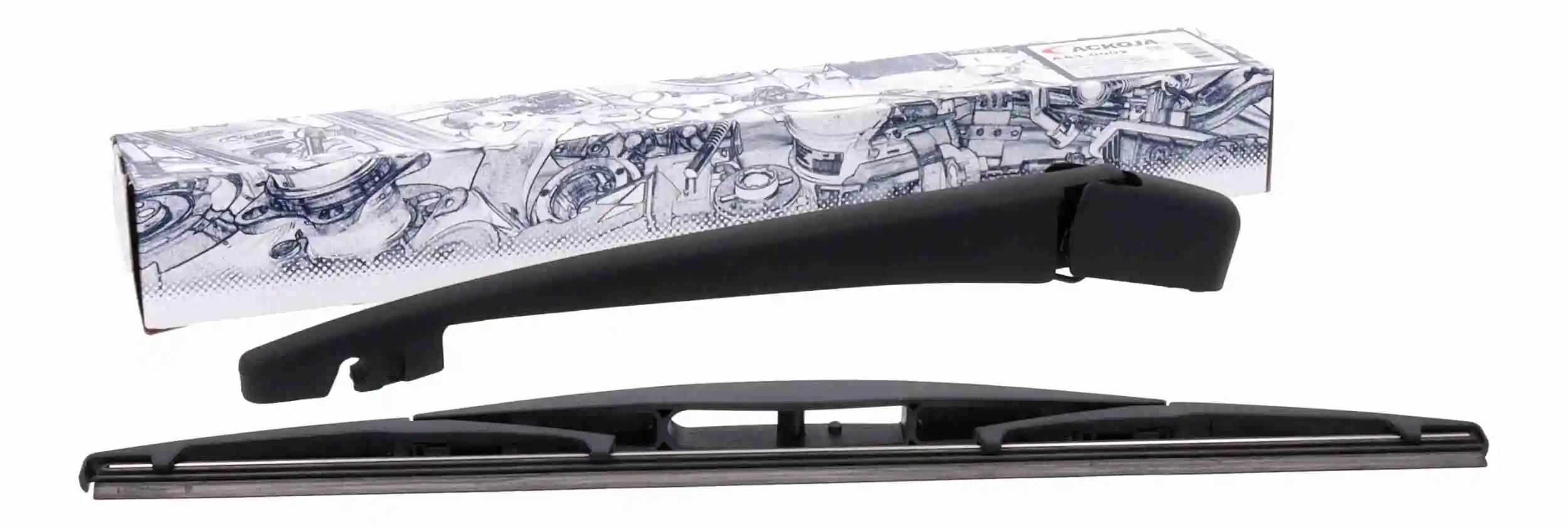 Wiper Arm, window cleaning Original ACKOJA Quality A63-0002