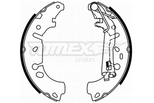 Brake Shoe Set TX 21-85