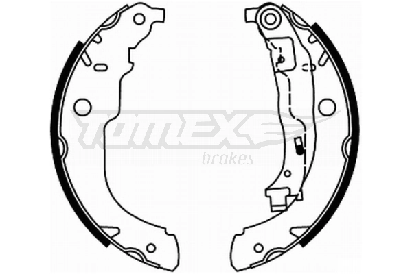 Brake Shoe Set TX 21-96