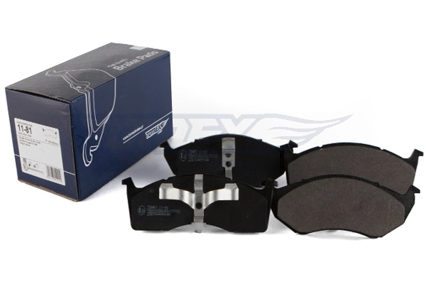 TOMEX Brakes TX 11-81 Brake Pad Set, disc brake