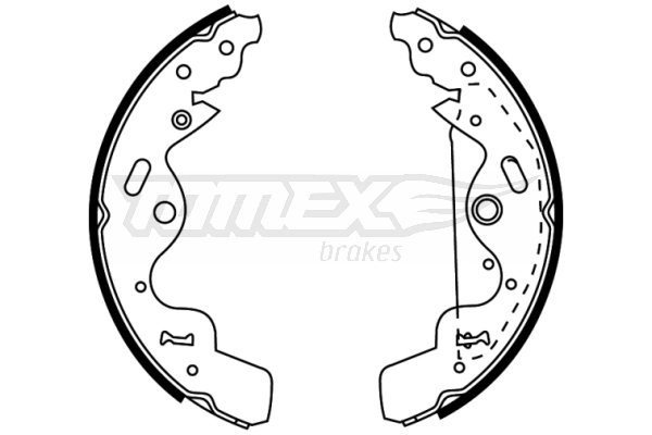 Brake Shoe Set TX 22-75