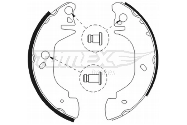 Brake Shoe Set TX 20-81