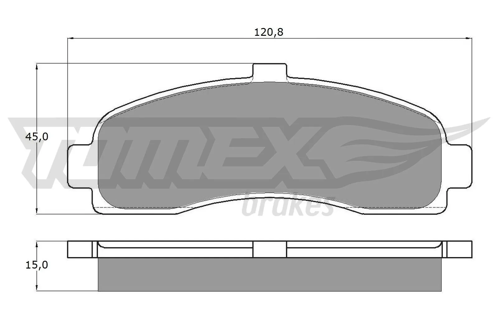 Brake Pad Set, disc brake TX 11-10