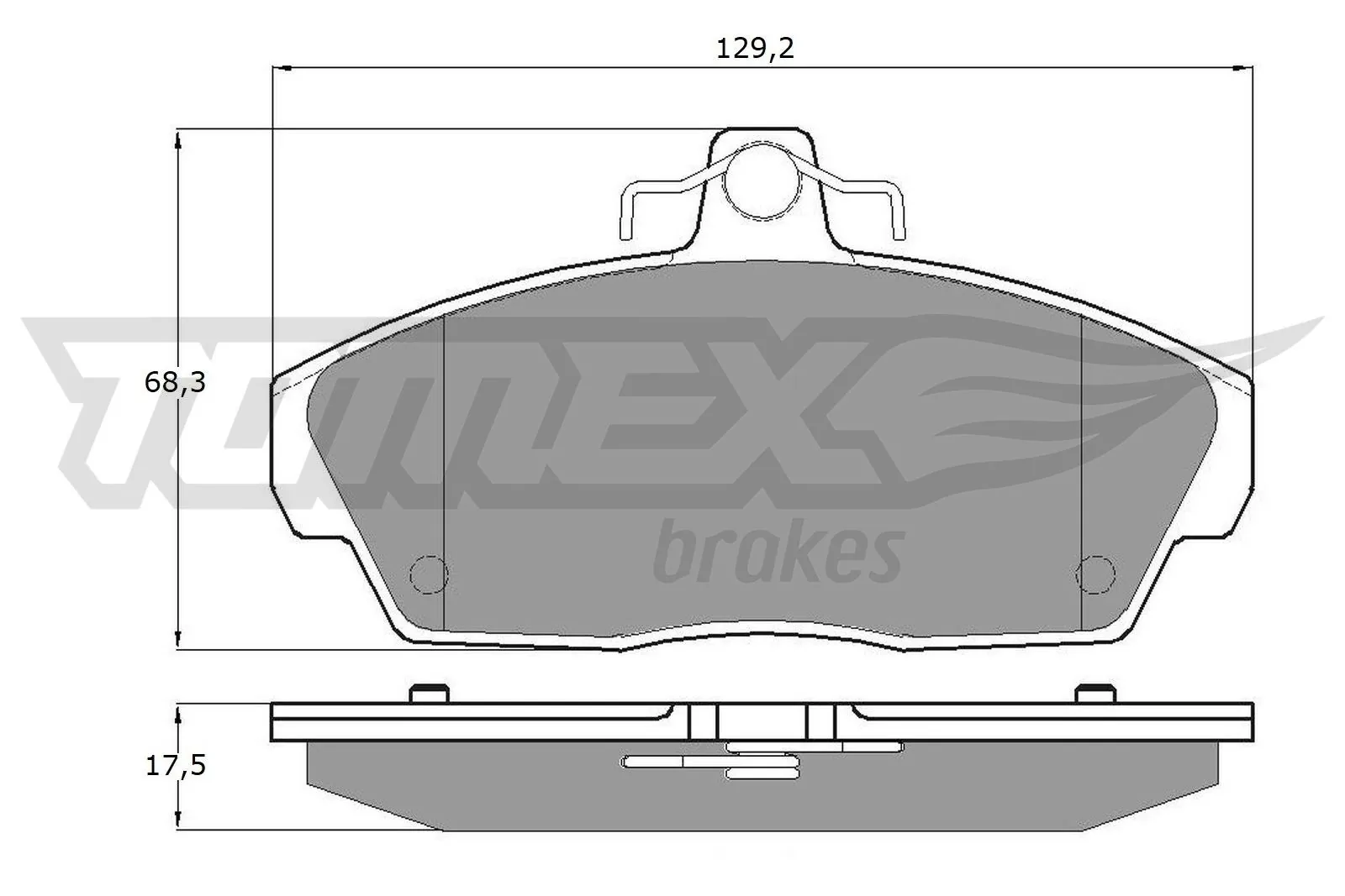 Brake Pad Set, disc brake TX 11-511