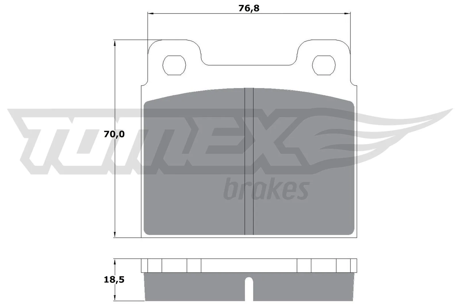 Brake Pad Set, disc brake TX 10-181