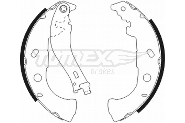 Brake Shoe Set TX 20-52