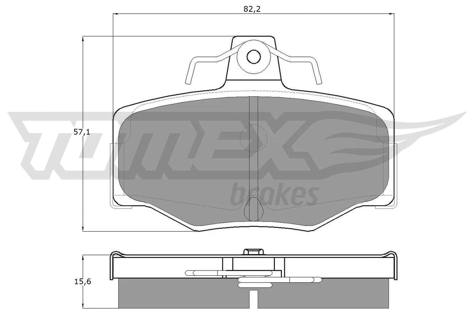 Brake Pad Set, disc brake TX 12-93