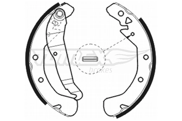Brake Shoe Set TX 20-78