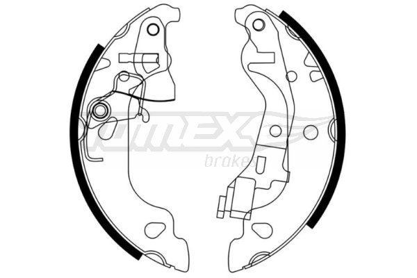 Brake Shoe Set TX 21-58