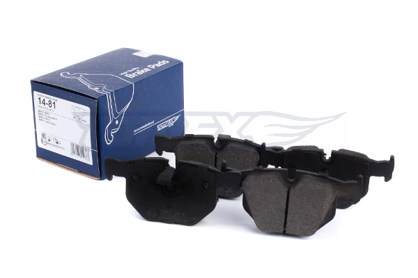 Set bantalan rem, rem cakram TX 14-81