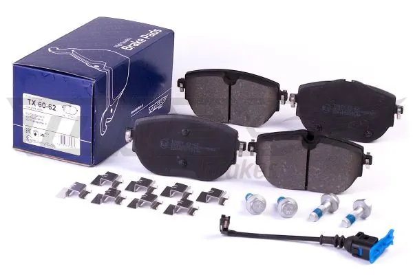 Set bantalan rem, rem cakram TX 60-62