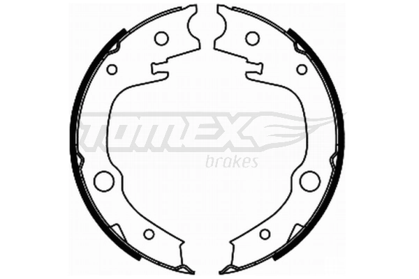 Brake Shoe Set TX 21-86