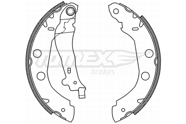 Brake Shoe Set TX 21-01